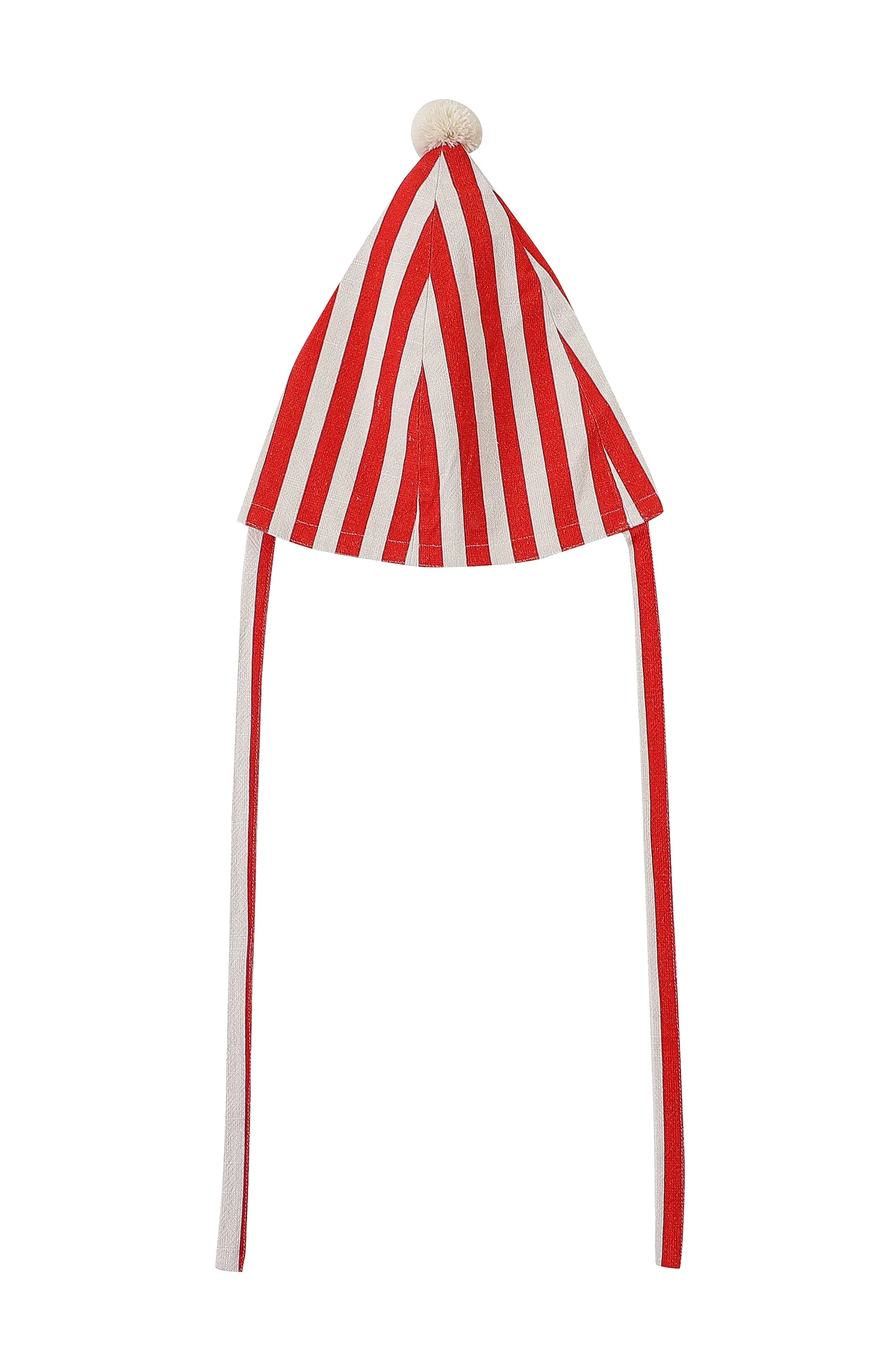 Adult Striped Clown Hat