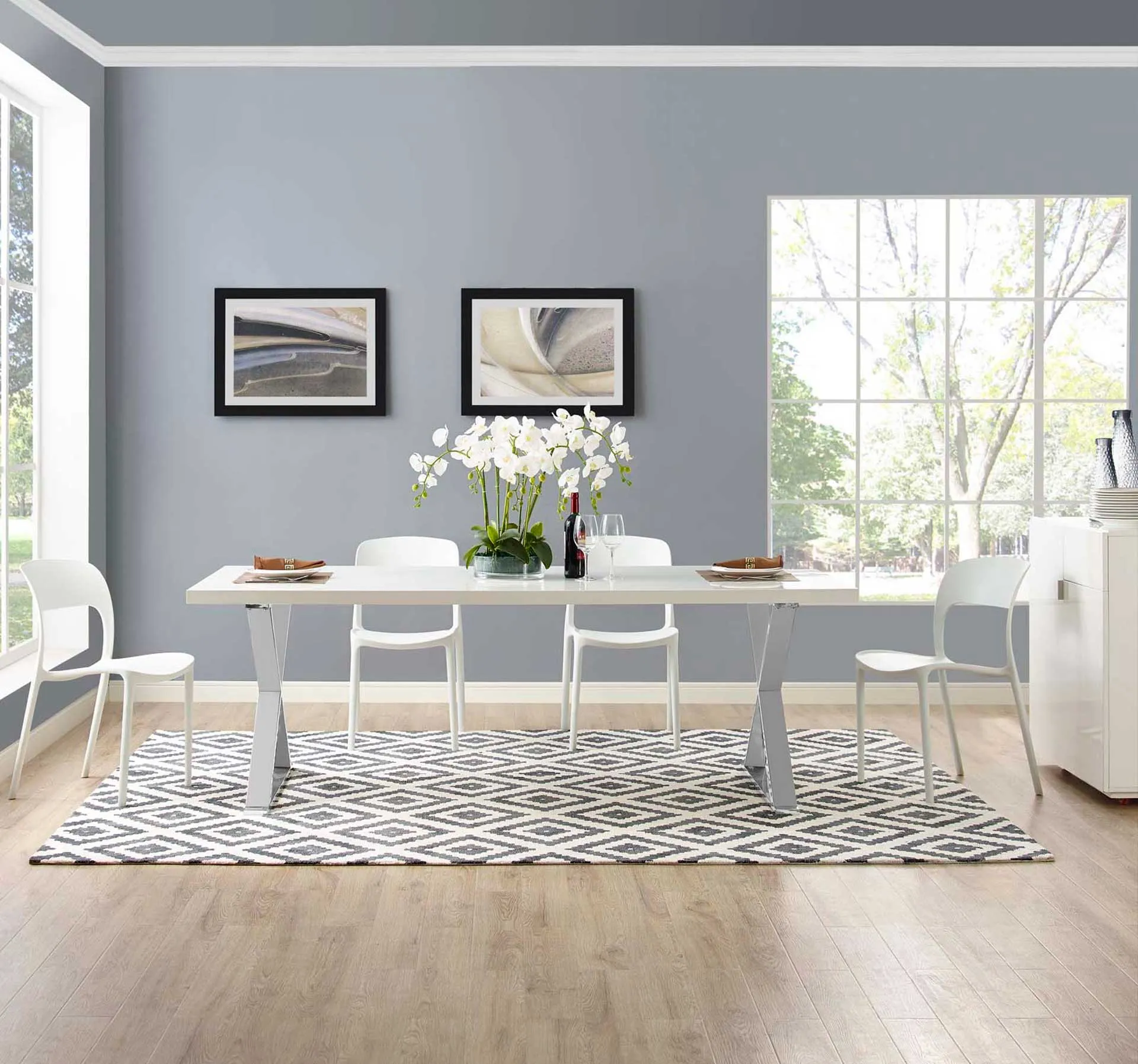 Aidan Area Rug Charcoal/Ivory