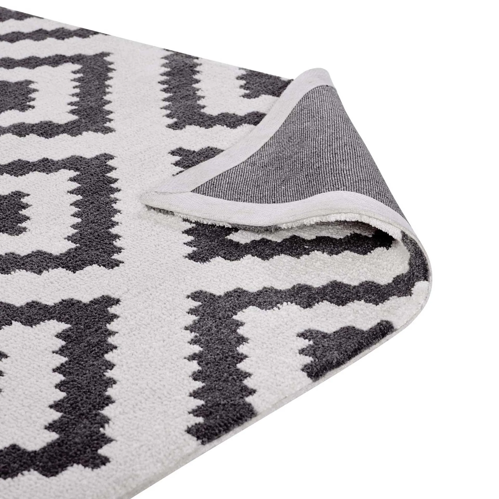 Aidan Area Rug Charcoal/Ivory