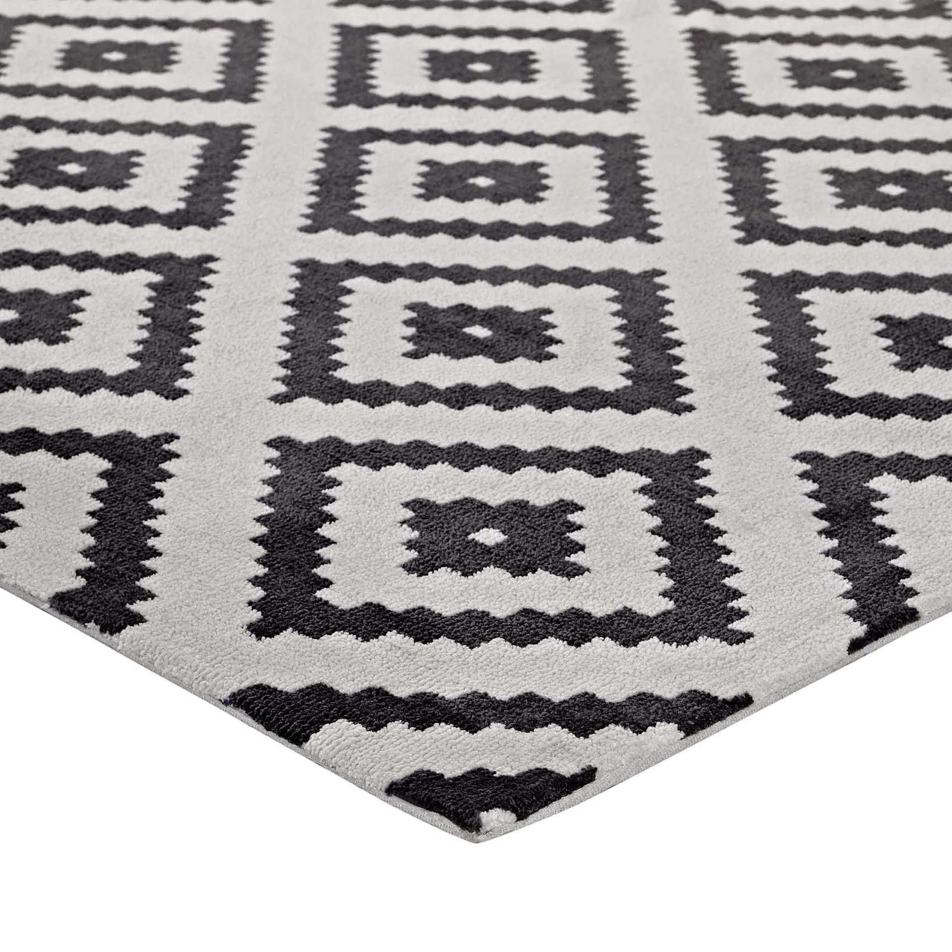Aidan Area Rug Charcoal/Ivory