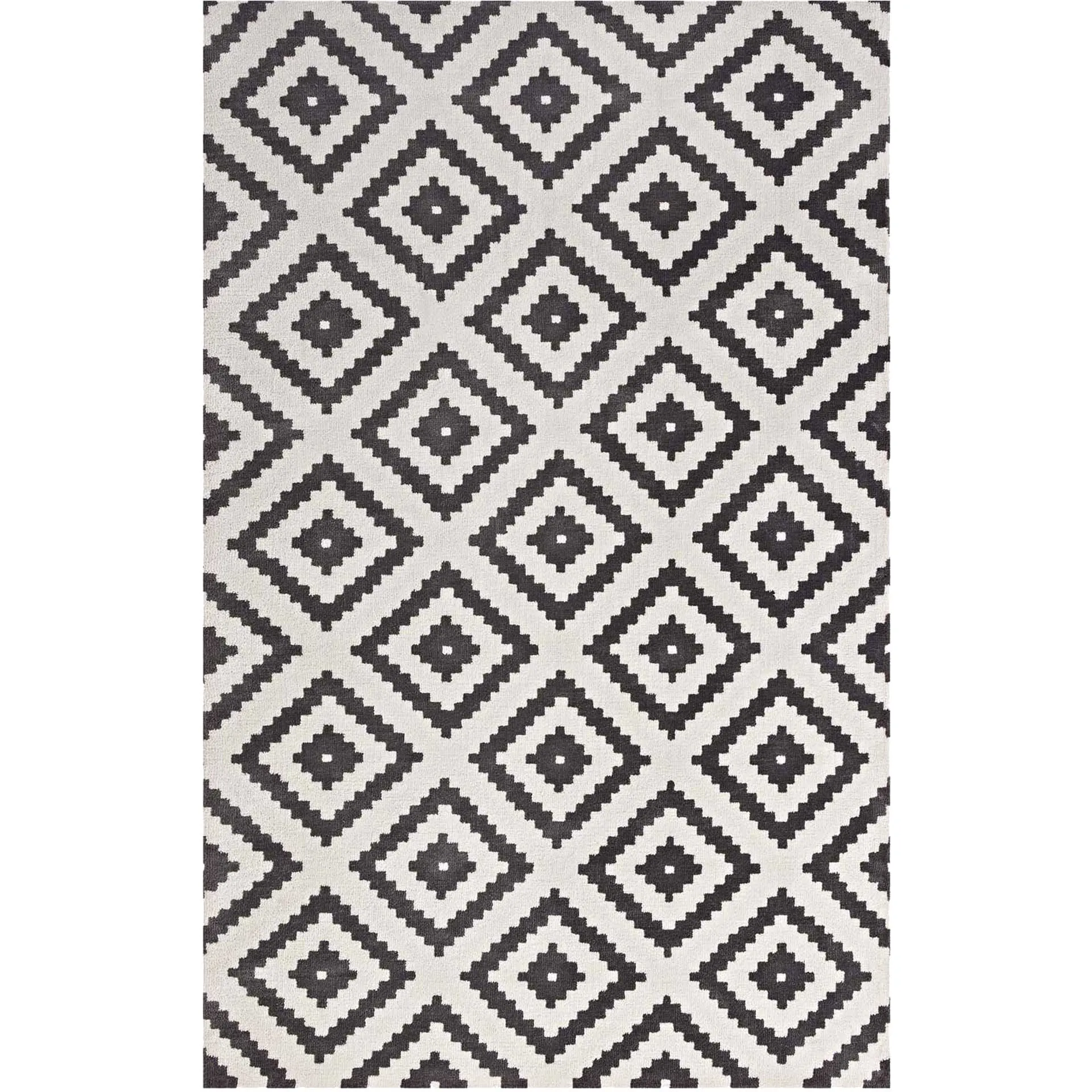 Aidan Area Rug Charcoal/Ivory