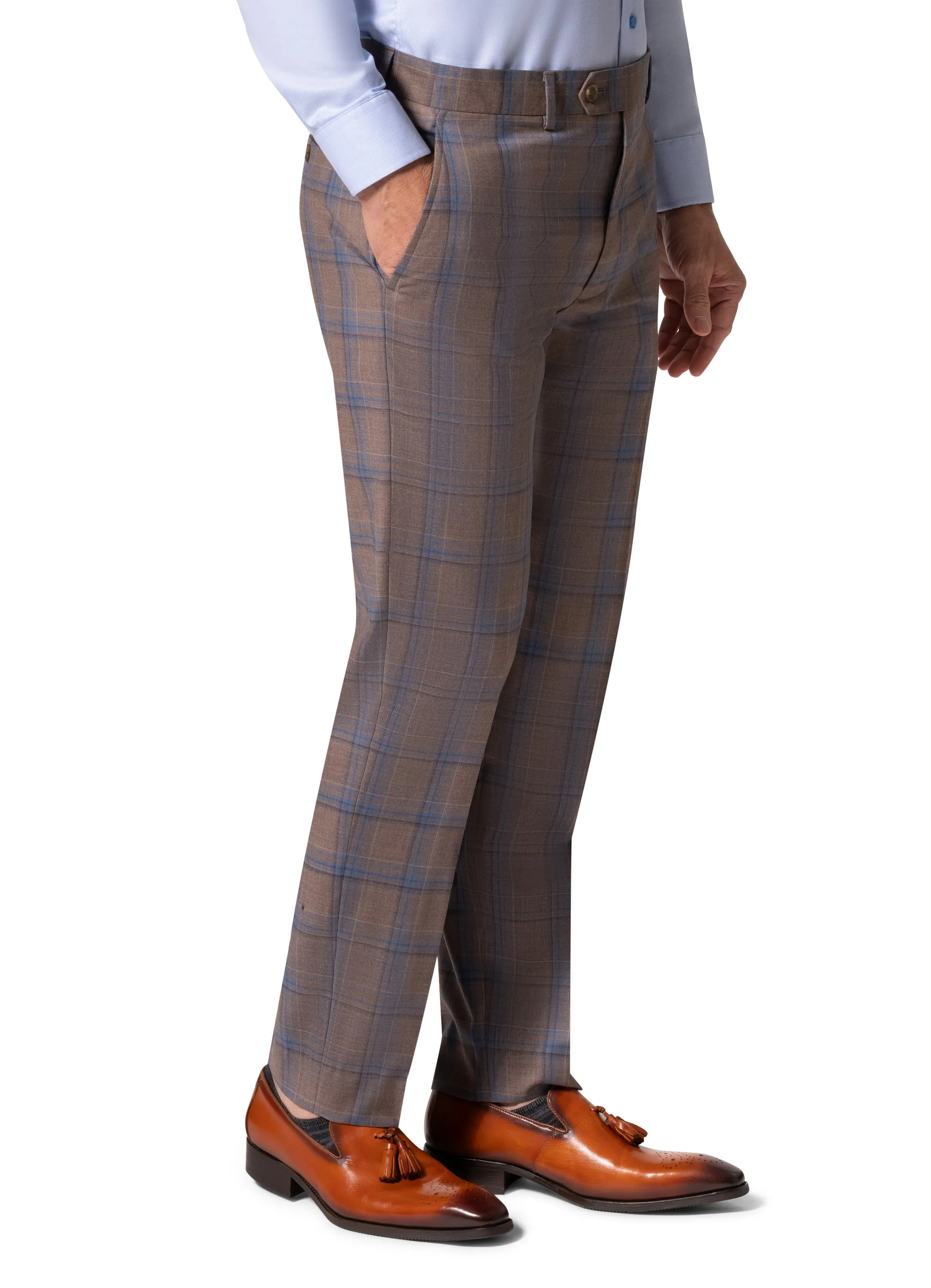 Berragamo Elegant - Faille Wool 10005.4100 S/B Modern Fit Suit