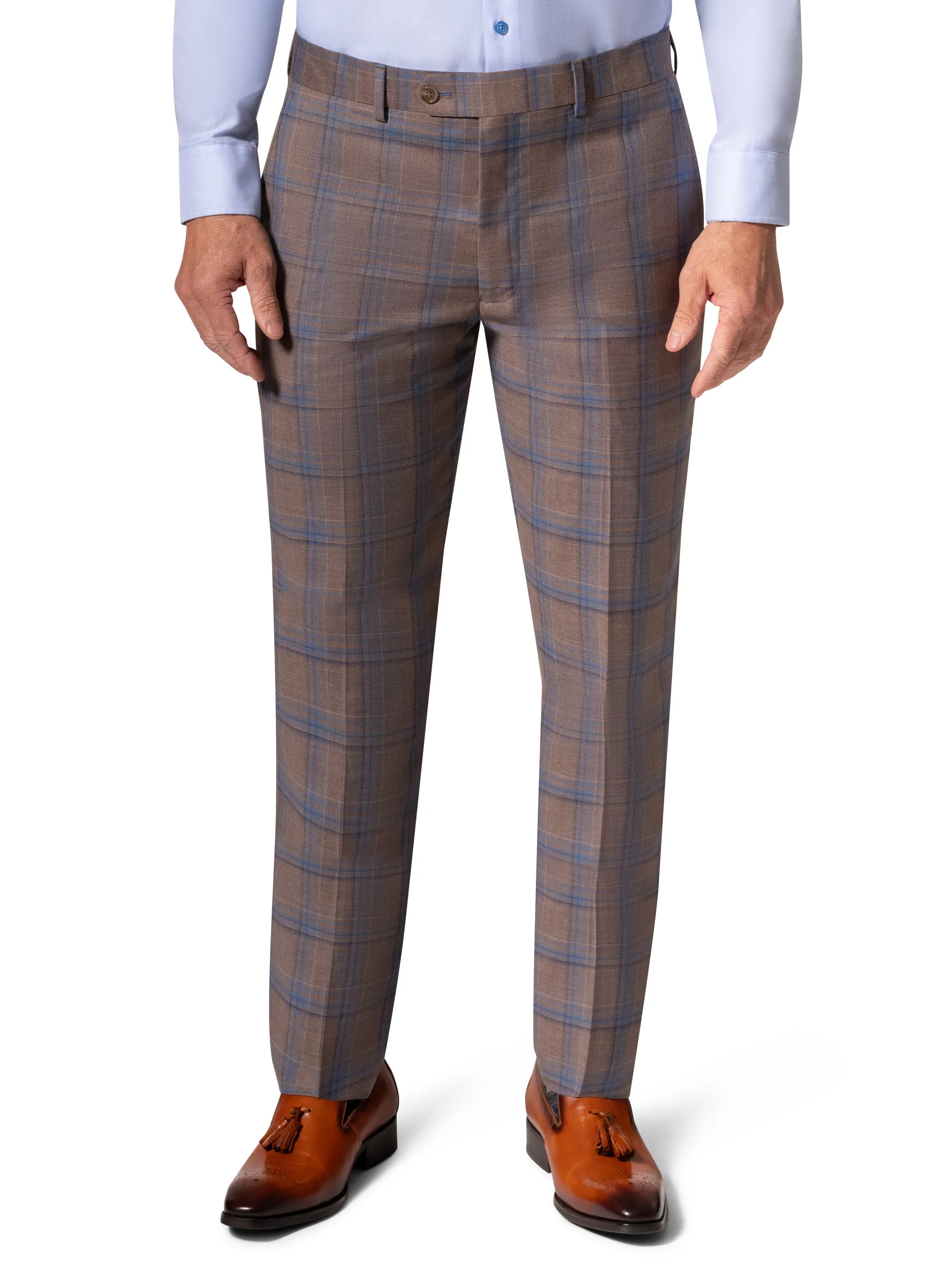 Berragamo Elegant - Faille Wool 10005.4100 S/B Modern Fit Suit
