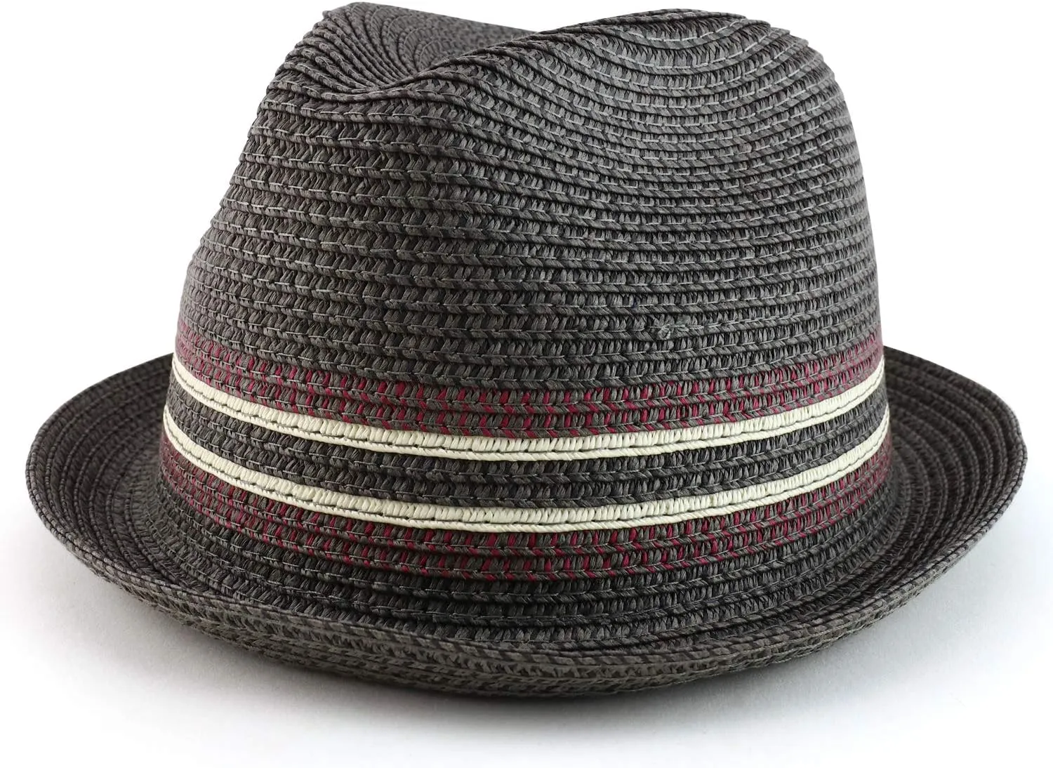Big Oversized Stingy Brim Pinch Front Fedora Hat