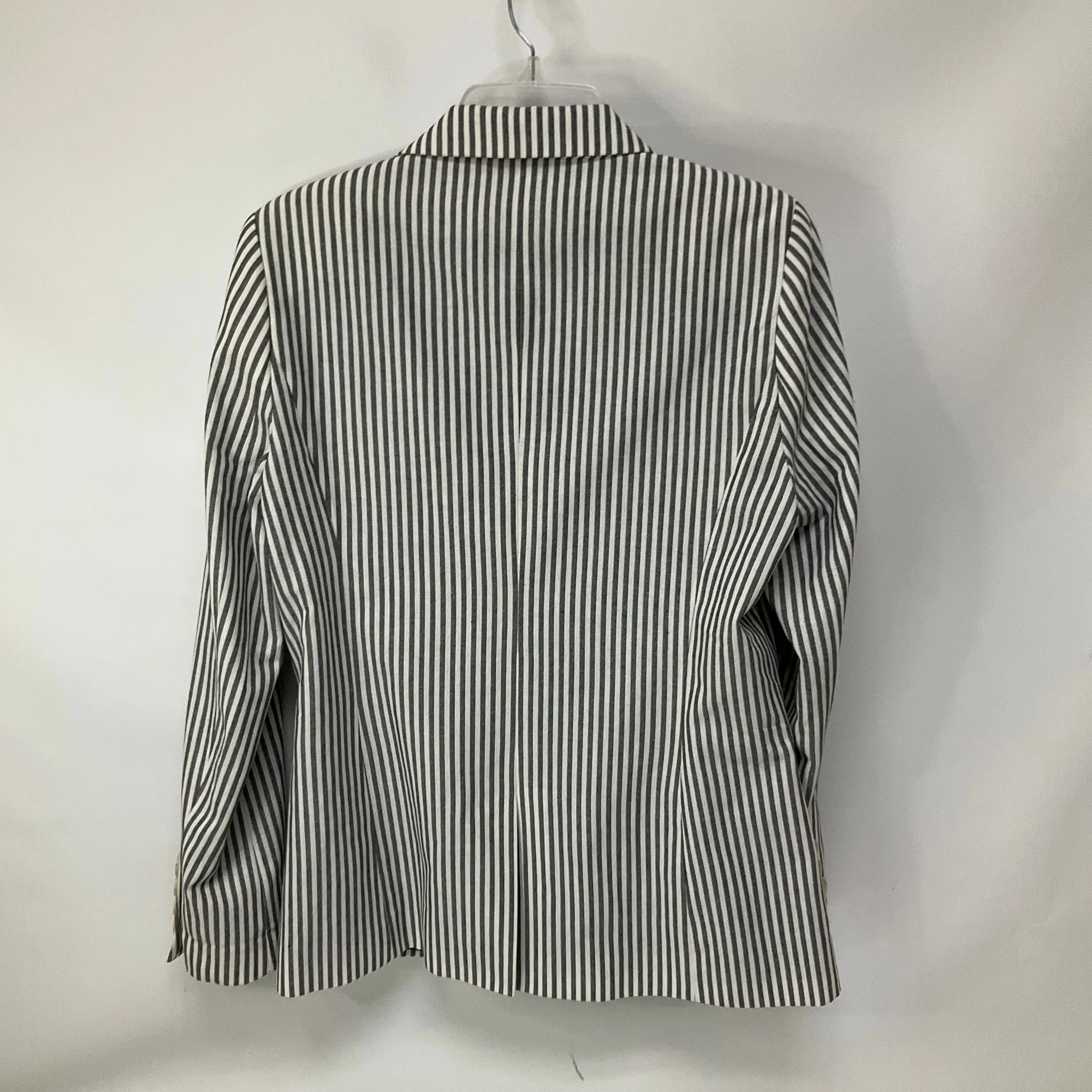 Blazer By Evereve In Striped Pattern, Size: M