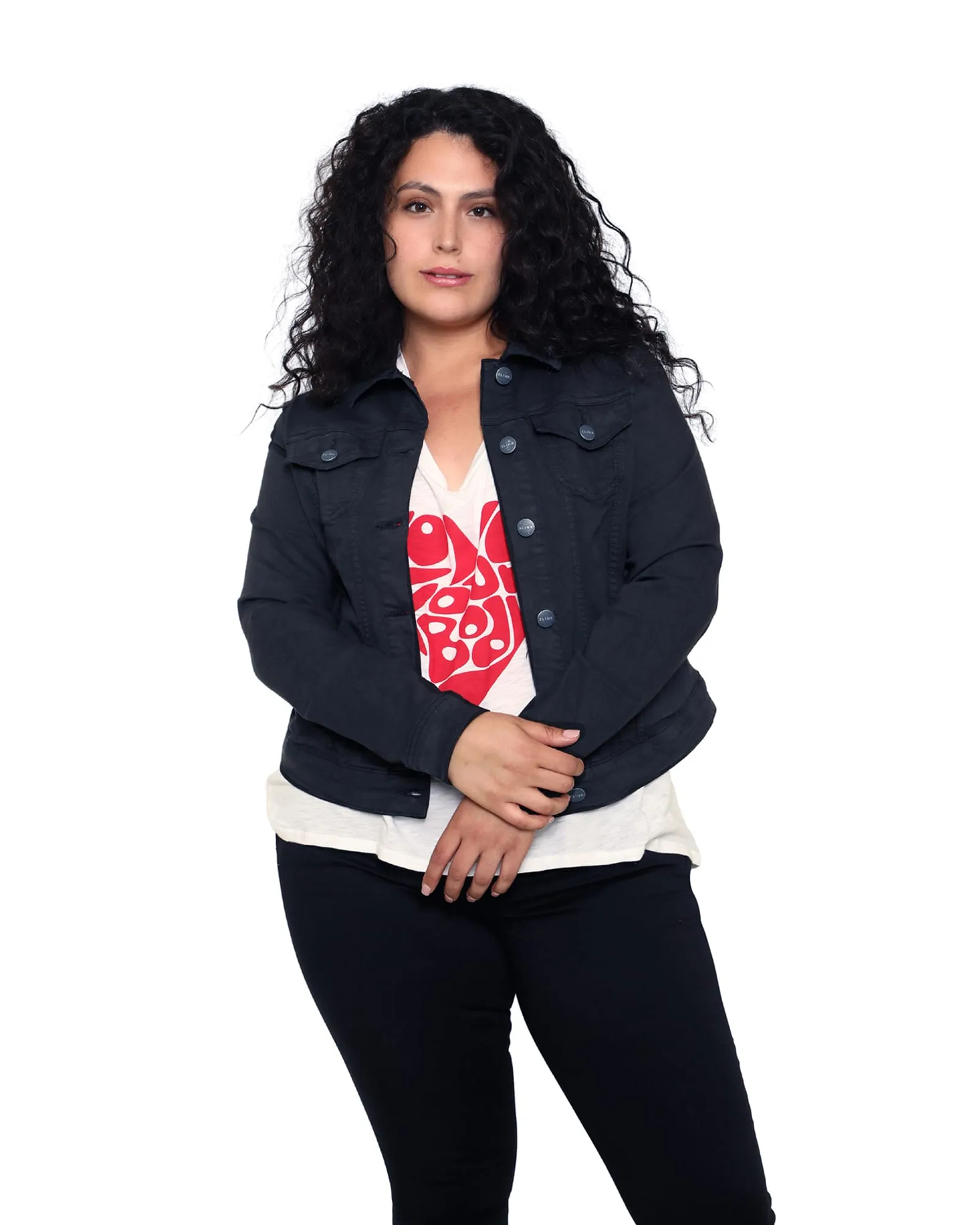 Denim Jacket - Black | BLACK