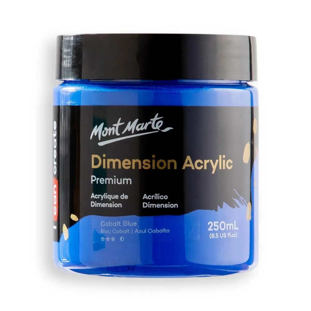 Dimension Acrylic Premium 250ml (8.5 US fl.oz) - Cobalt Blue