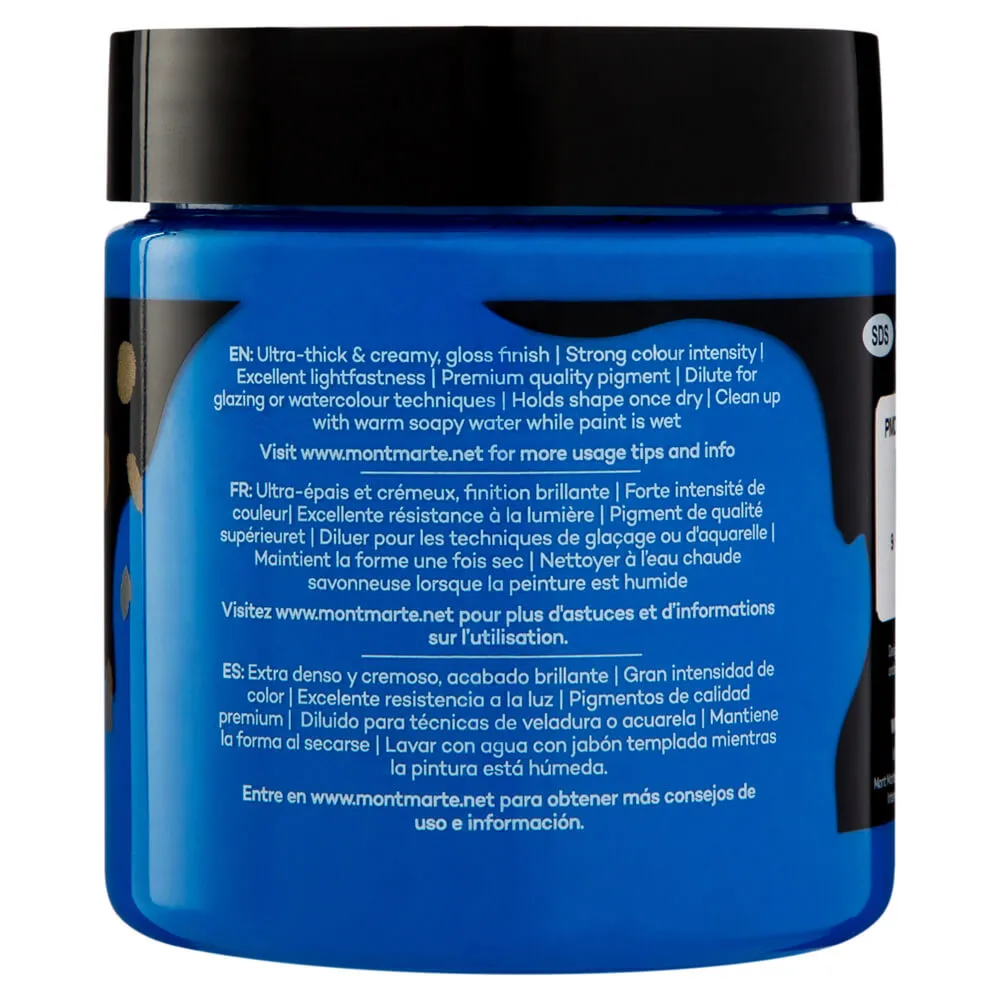 Dimension Acrylic Premium 250ml (8.5 US fl.oz) - Cyan Blue