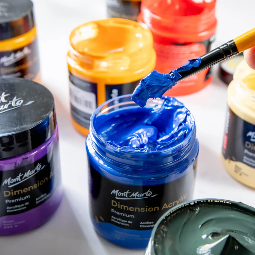 Dimension Acrylic Premium 250ml (8.5 US fl.oz) - Cyan Blue