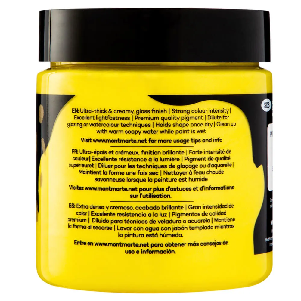 Dimension Acrylic Premium 250ml (8.5 US fl.oz) - Pearl Yellow Mid