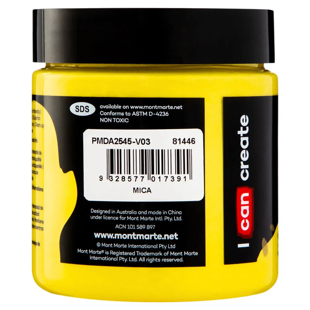 Dimension Acrylic Premium 250ml (8.5 US fl.oz) - Pearl Yellow Mid