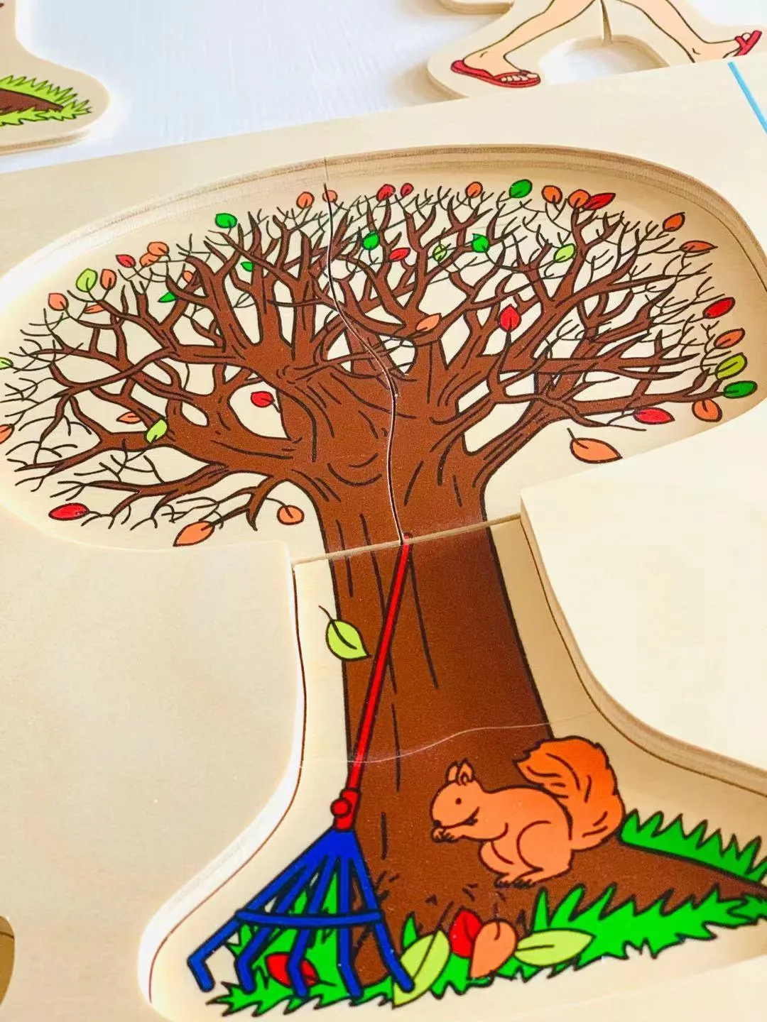 Educo Four Seasons 4 Layers Puzzle 3yrs 