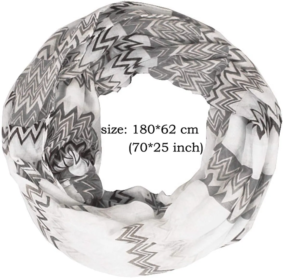 Lightweight Scarfs for Women Infinity Plaid and Striped Many Style