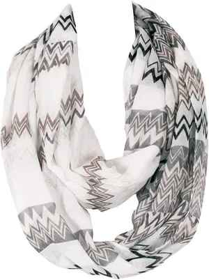 Lightweight Scarfs for Women Infinity Plaid and Striped Many Style