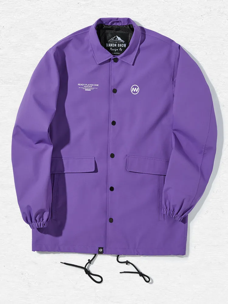 Men's Nandn Basic Style Coach Jacket