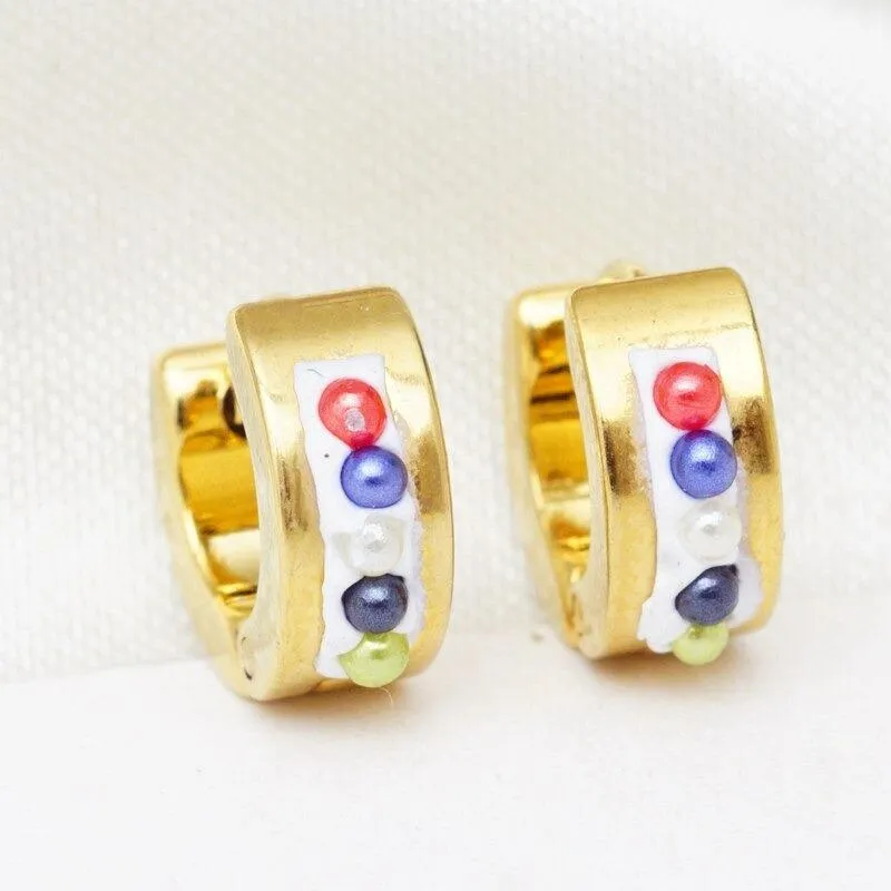 Multi-style of Small Geometric Hoop Earrings
