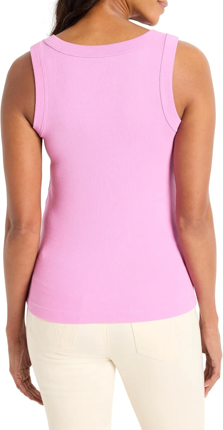 NIC ZOE Women's Perfect Knit Rib Scoop Tank