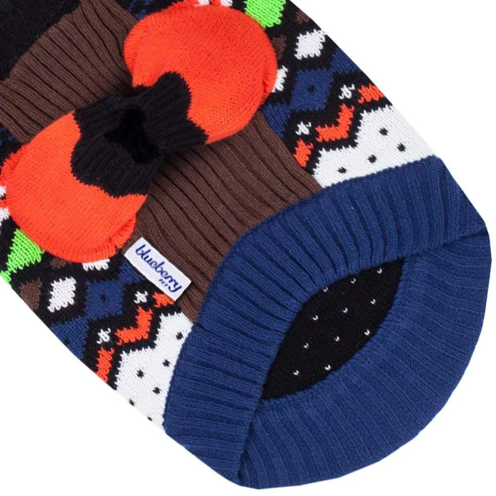 Over the Rainbow Multicolor Shawl collar Dog Sweater