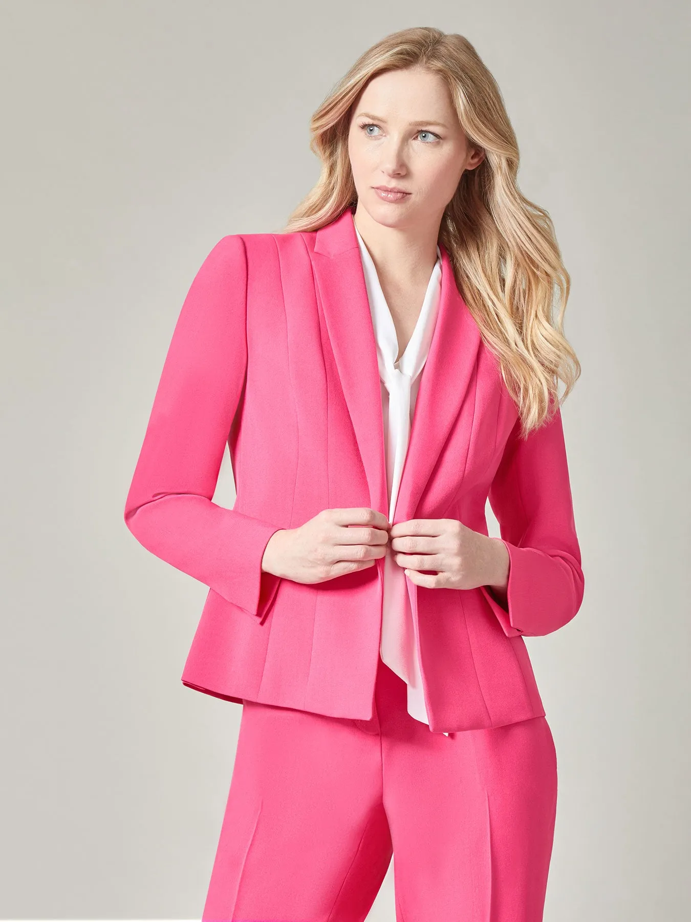 Petite Holly Jacket, Iconic Stretch Crepe