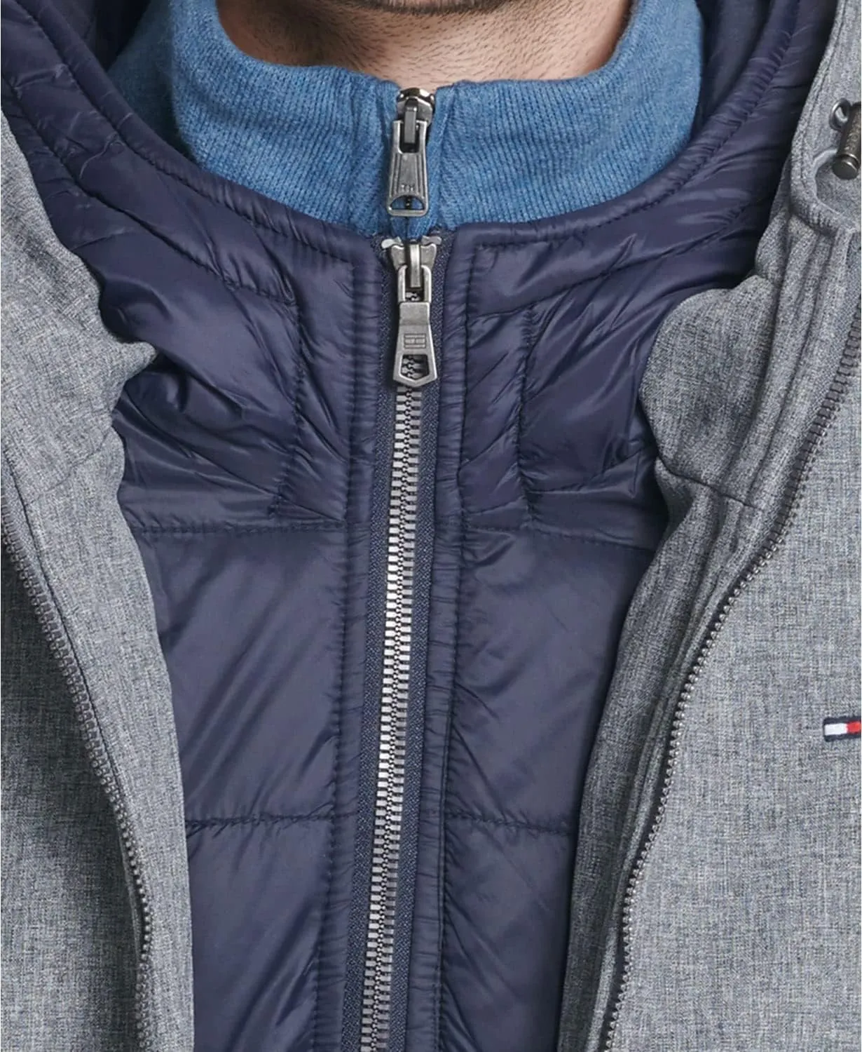 Tommy Hilfiger Men's Soft Shell Active Filled Bomber Jacket