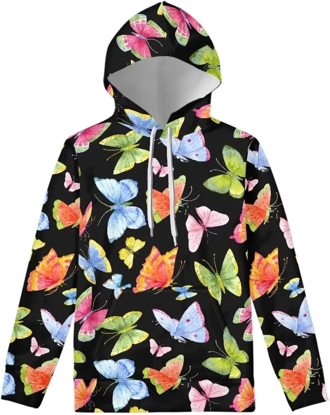 Uasibuni Cute Hoodie for Women Warm Fall Winter Fleece Jacket Casual Thick Hooded Sweatshirts Women Gift
