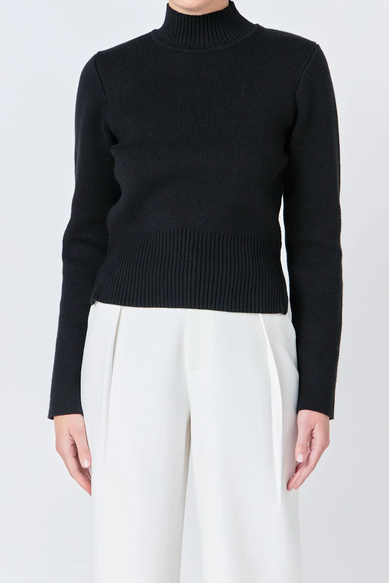 Zip Down Sweater